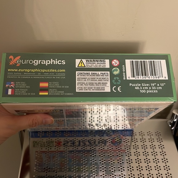 Brand new, Eurographics a kids Dinosaurs 100 pieces puzzle - Picture 6 of 8